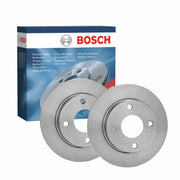 Bosch 2 x Solid Front Brake Discs 0986478856-x2
