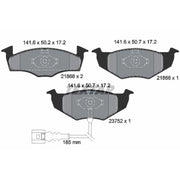 Textar Front Brake Pad Set 2186801