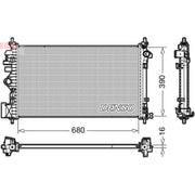 Denso Engine Radiator DRM20111