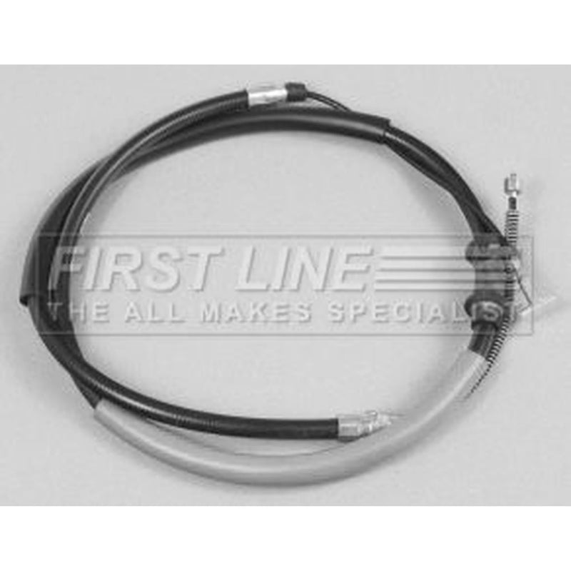 First Line Handbrake Cable Left Rear fits Fiat Tempra 1990-1996 1.6 1.8