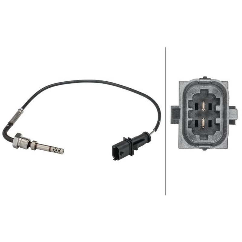 Hella Exhaust Gas Temperature Sensor before catalytic converter fits Fiat Croma