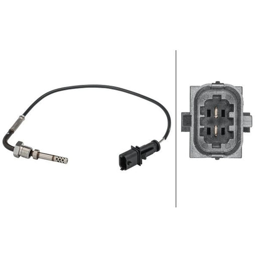 Hella Exhaust Gas Temperature Sensor before catalytic converter fits Fiat Croma