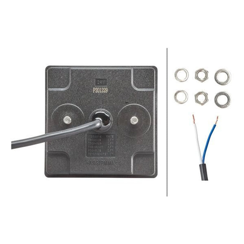 Hella Rear Fog Light Lamp Unit Rear