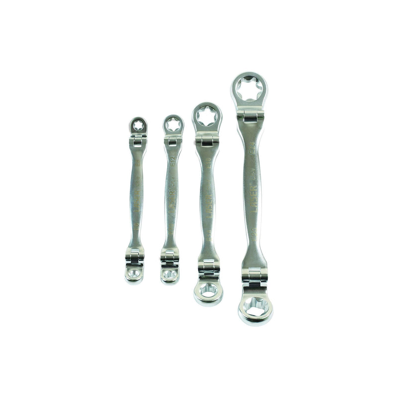 Laser Flexible Star Spanner Set 4pc 7260 Laser - Dynamic Drive