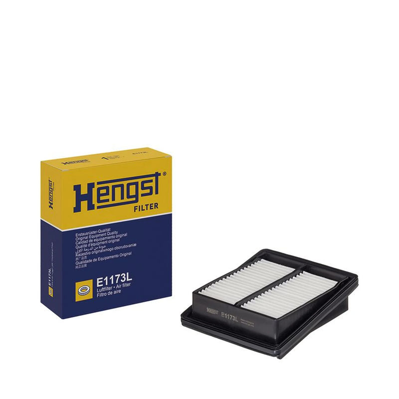 Hengst Engine Air Filter fits Honda Jazz II 2002-2008 1.2 1.3 1.4