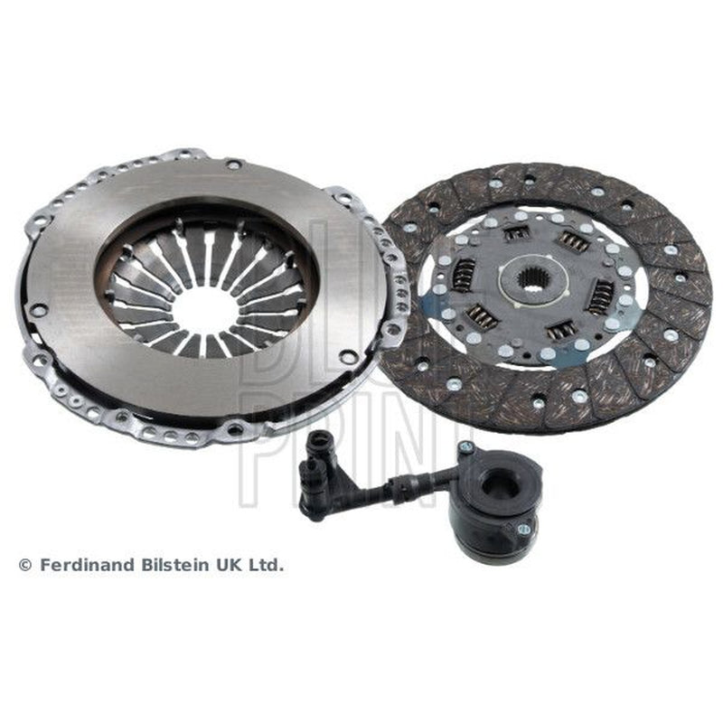Blue Print Clutch Kit Set 3pc 240mm fits Ford C-Max II 2012-2019 1.0