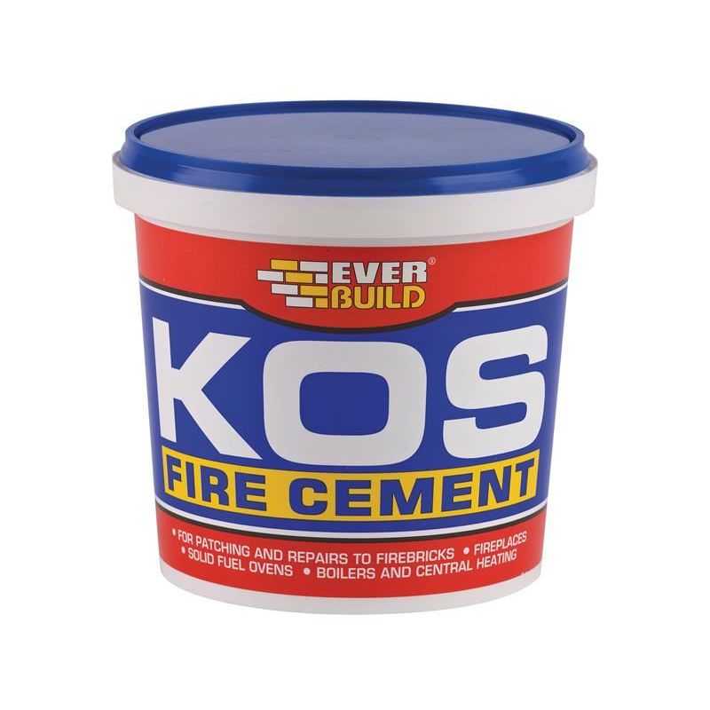 Everbuild Sika KOS Fire Cement Buff 1kg Everbuild Sika - Dynamic Drive