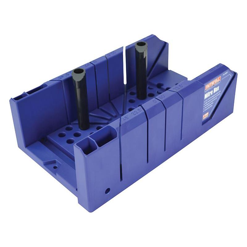 Faithfull Plastic Mitre Box with Pegs 310mm (12.1/4in) Faithfull - NN4 Online