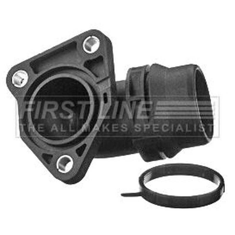 First Line Coolant Flange Housing Connector fits BMW 3 1997-2006