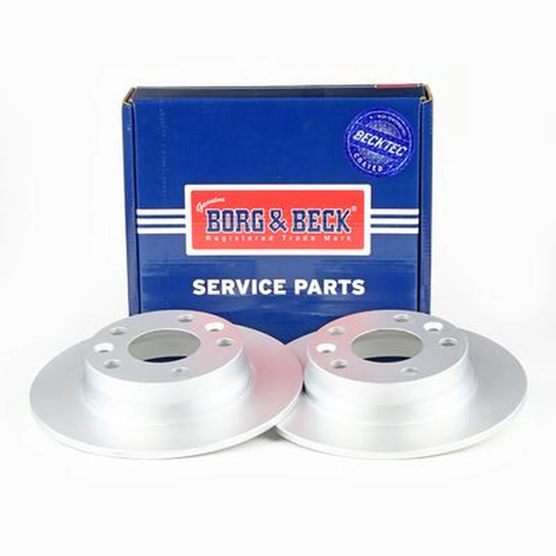 Borg & Beck Front & Rear Brake Discs & Pads fits Nissan Juke 2019 on 1.0 1.6