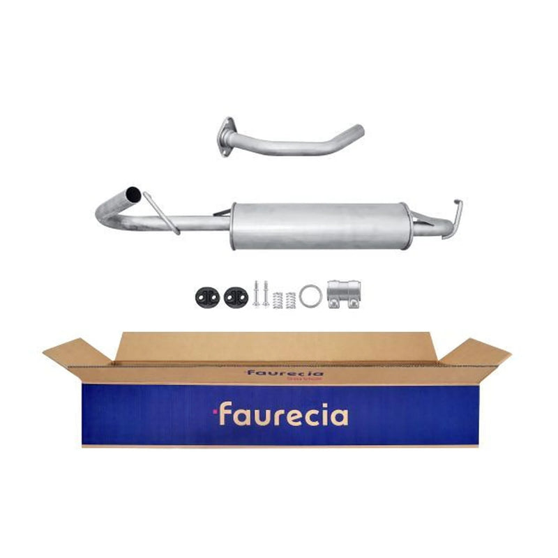 Hella End Silencer Rear fits Mazda 323 C 1994-1998 1.5