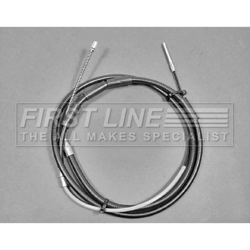 First Line Handbrake Cable Left Rear fits VW Caddy I 1982-1992 1.5 1.6 1.8