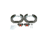 Bosch Brake Shoe Set Axle Kit fits Renault Laguna I 1993-2001 1.8 2.0 2.2