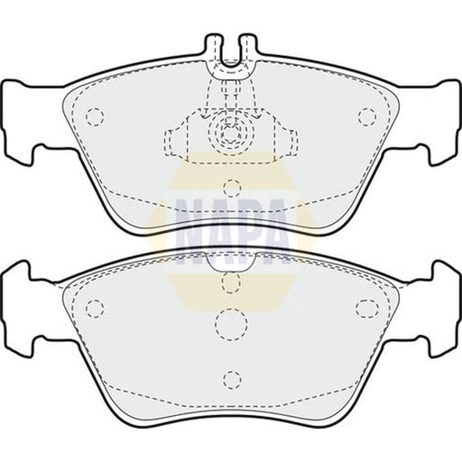 NAPA Front Brake Pad Set NBP1375