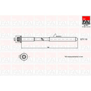 FAI Cylinder Head Bolt Set M11 x 1.5 B1139