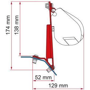 Fiamma Kit Ford Custom Lift Roof Lhd H1/L2 98655Z169 Fiamma - Dynamic Drive