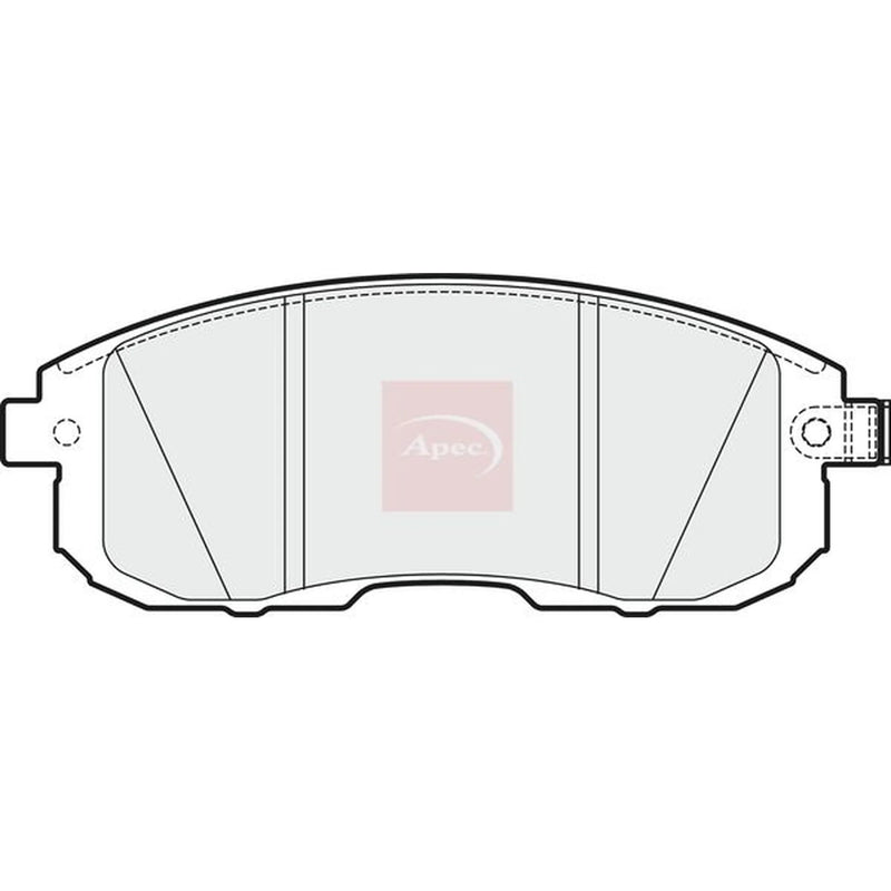 Apec Front Brake Pad Set PAD1832