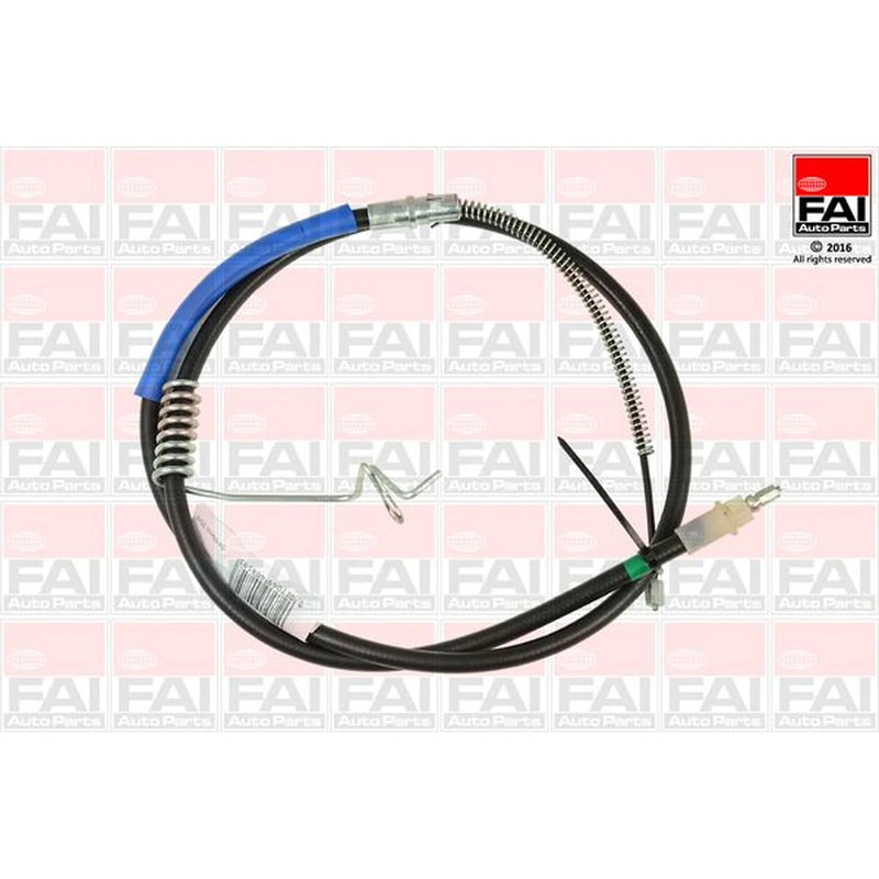 FAI Handbrake Cable Left Rear fits Ford Transit Platform 2000-2006 2.0 2.3 2.4