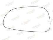 Summit Stick-On Standard Mirror Glass fits Mazda 626 94 on LHS Summit - Bars 4 Cars