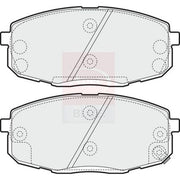 Apec Front Brake Vented Discs & Pads fits Kia Pro Cee'D 2008-2013 1.4 1.6 2.0