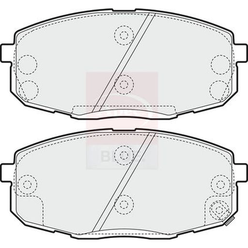 Apec Front Brake Pad Set PD3219