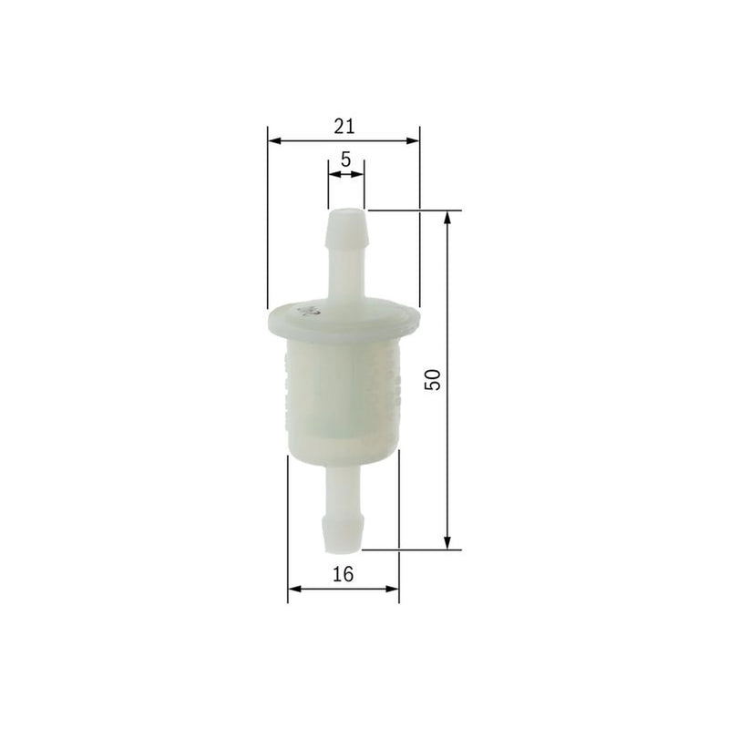 Bosch Fuel Filter Element fits Ligier Nova 2002-2008