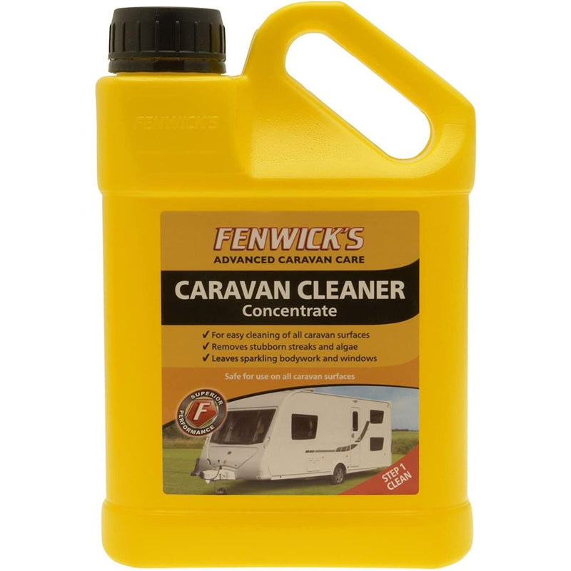 Fenwicks Caravan Cleaner 1lt Concentrate 40 Washes, Safe on All Caravan Surfaces Fenwicks - Dynamic Drive