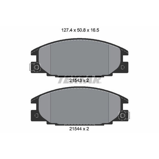 Textar Front Brake Pad Set 2154302