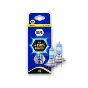 NAPA Napa H7 150 Headlamp Twin Pack fits Abarth 500 / 595 / 695 2008 on 1.4