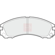 Apec Front & Rear Pads fits Mitsubishi Space 1998-2004 2.0 2.4