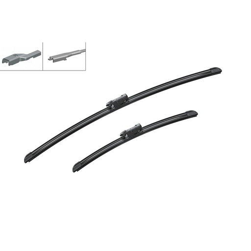 Bosch Aerotwin Wiper Blade Set 600mm + 380mm — A293S fits Baic BJ30 2024 on 1.5