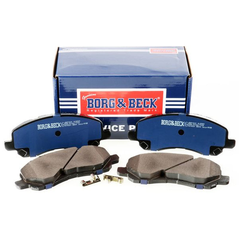 Borg & Beck Front Brake Vented Discs & Pads fits Mitsubishi Space 2000-2003 3.0