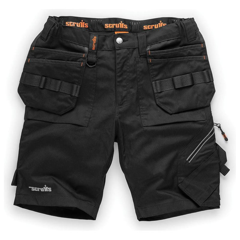 Scruffs Women's Trade Flex Holster Shorts Black 18 Scruffs - Dynamic Drive