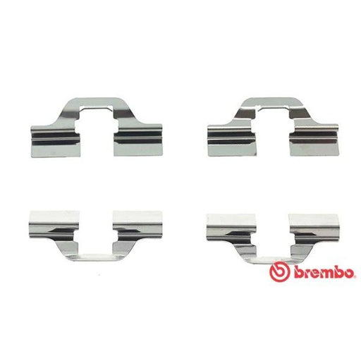 Brembo Brake Pad Accessory Fitting Kit Rear fits Alfa Romeo 145 1994-2001