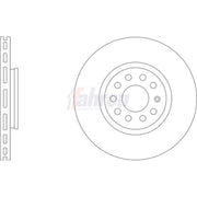Fahren Front & Rear Brake Discs & Pads fits Audi A4 B7 2004-2008 1.8