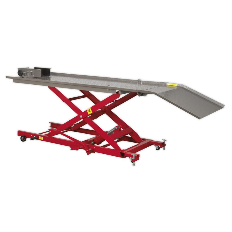 Sealey Hydraulic Motorcycle Lift 450kg Capacity MC454 Sealey - Dynamic Drive