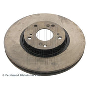 Blue Print 2 x Vented Front Brake Discs ADH24377-x2