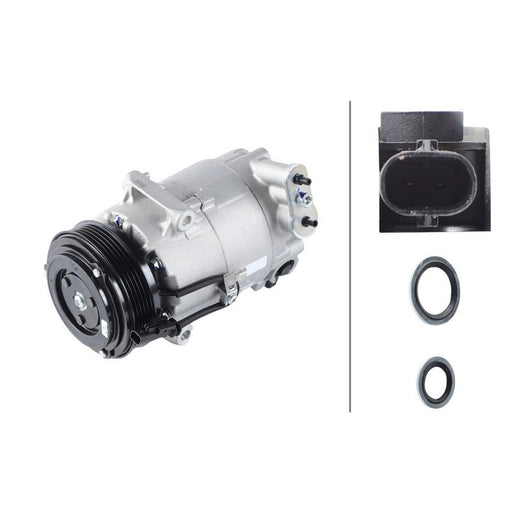 Hella Air Conditioning Compressor fits Chevrolet Cruze 2010 on 1.4