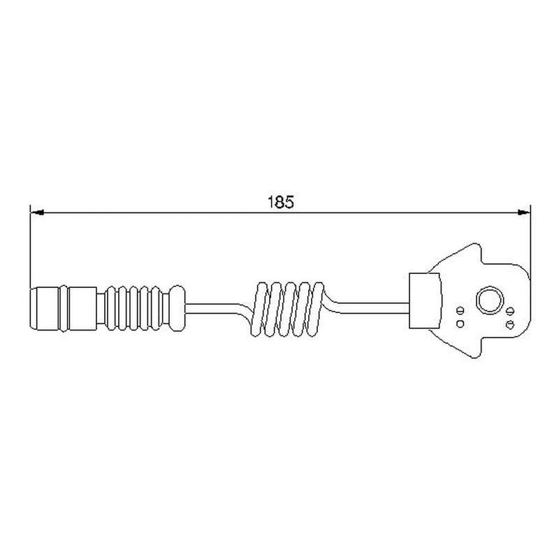 Bosch Brake Pad Wear Sensor Front fits Mercedes-Benz M-Class 1998-2005