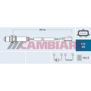 Cambiare O2 Lambda Oxygen Sensor before catalyti VE381794