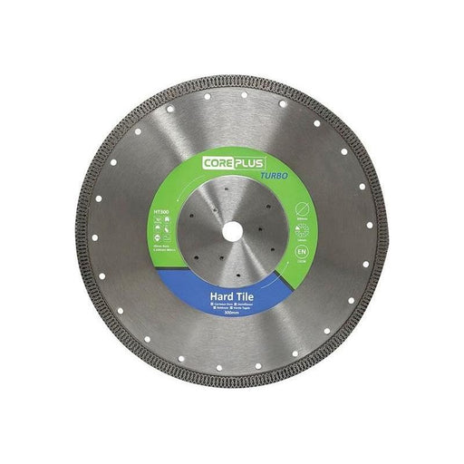 Coreplus HT300 Hard Tile Turbo Diamond Blade 300mm CorePlus - Dynamic Drive