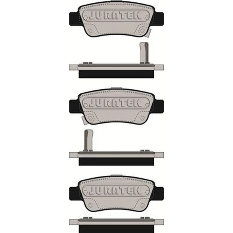 Juratek Rear Brake Pad Set fits Honda Cr-V III 2006-2012 2.0 2.2 2.4