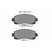 Textar Front Brake Pad Set 2280001