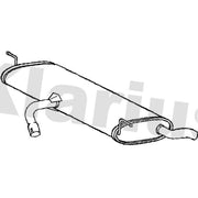 Klarius Box With Tail Pipe Rear fits Seat Altea 2010-2015 1.2