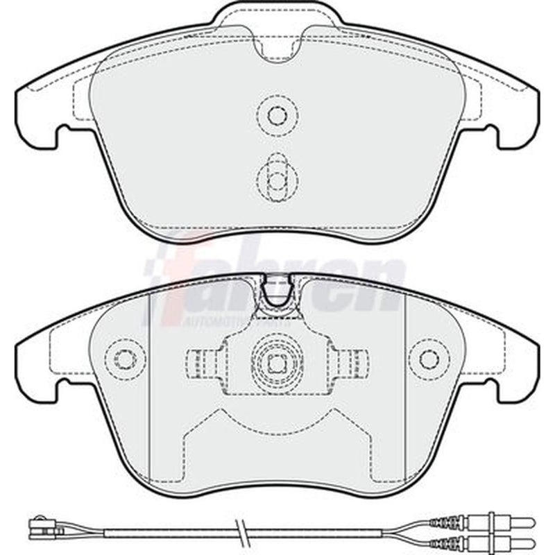 Fahren Front Brake Pad Set FBP3249