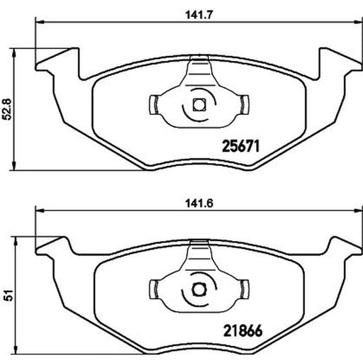 Mintex Brake Pad Set