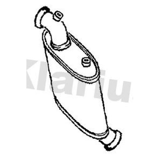 Klarius Diesel Particulate Filter Non T/A 390487 7E0254700EX 390487