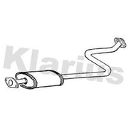 Klarius Box With Centre Pipe Centre fits Nissan Micra II 2000-2003 1.0 1.4