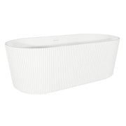 Baridi Double-Ended Bath DH420 168cm Gloss White