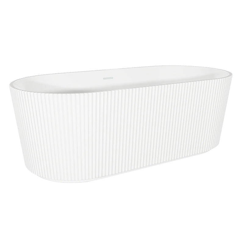 Baridi Double-Ended Bath DH420 168cm Gloss White